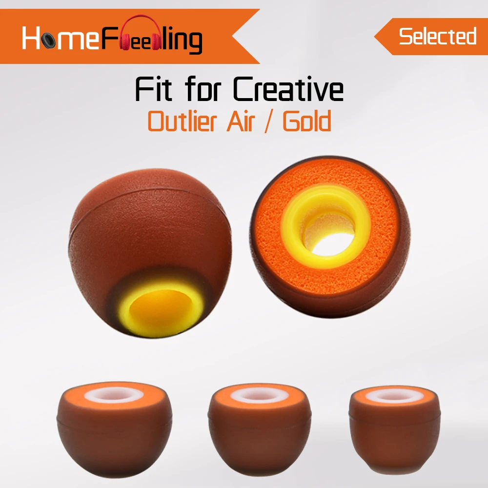 

Homefeeling Earplugs For Creative Outlier Air Gold Earphone