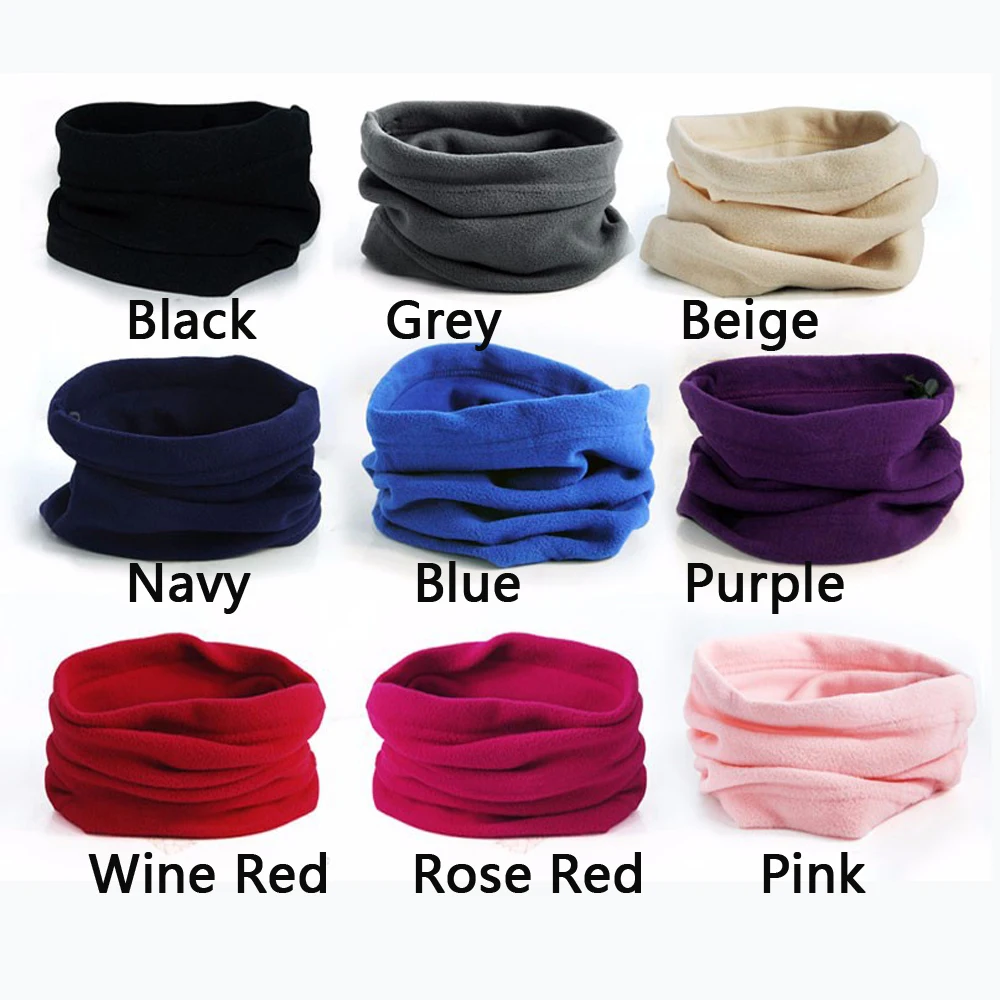 3 в 1 шапки-бини шарф-снуд для лыж женщин и мужчин теплый флисовый шарф снуд шеи