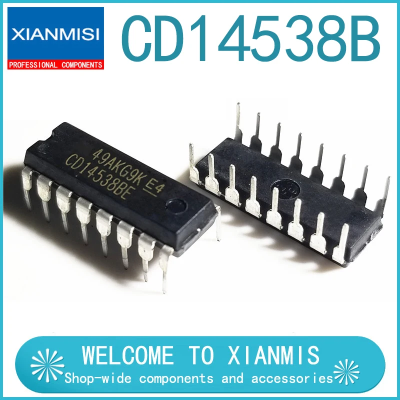 

10 шт. CD14538BE CD14538 DIP16