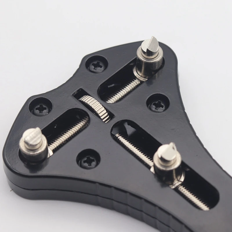 

Three Jaw Watch Back Case Cover Universal Opener Battery Replacment Chaning Open Bottom Cover Remover Watch Repairing Tool Kit