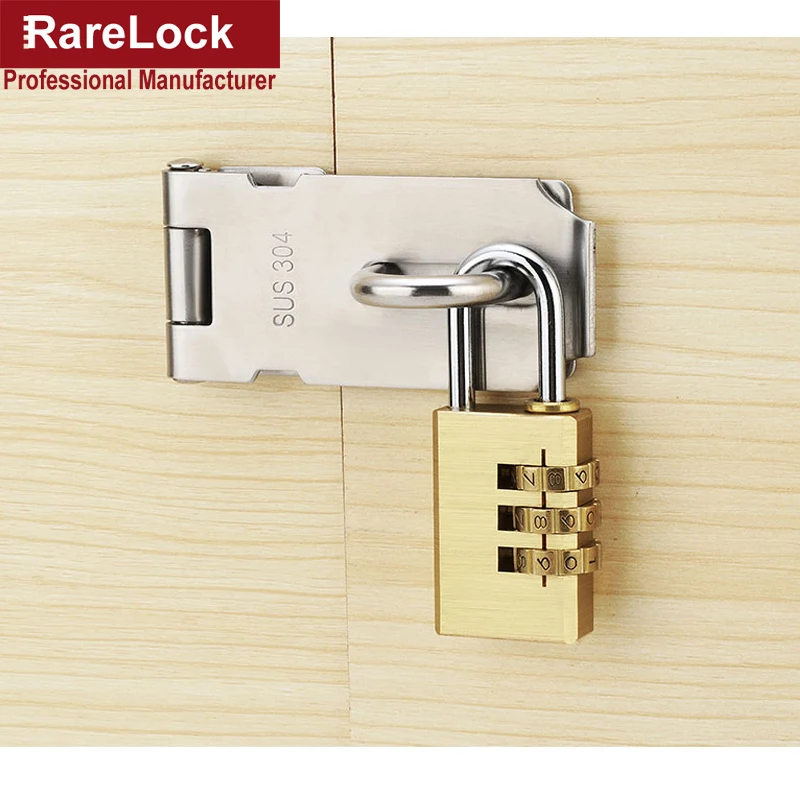 Mini Brass Combination Padlock Copper Password Lock for Warehouse Cabinet Bags Gym Locker Rarelock A | Обустройство дома