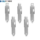 Автомобильные аксессуары HKCYSEA KD #53 KD JMD VVDI удаленное металлическое незарезанное откидное полотно дистанционного ключа типа NE72 #53 для Peugeot 206