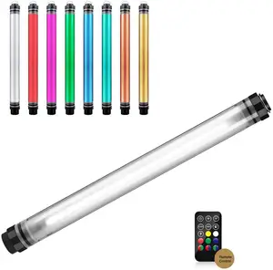 Светильник для фотосъемки ing RGB светильник палочка цветной свет для студийной видеоссветильник емки s-образный светсветильник льник с аккумулятором для фотосъемки 1000LUX для фотосъемки