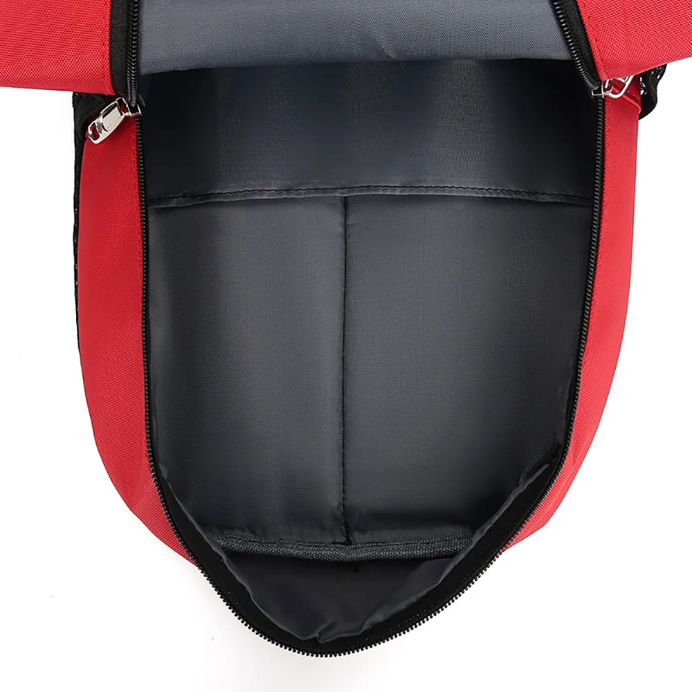 2021 New Disney Solid Color Children's School Bag Red Yellow Blue Pink Kindergarten Cute Cartoon Mickey Mouse Pattern Backpack