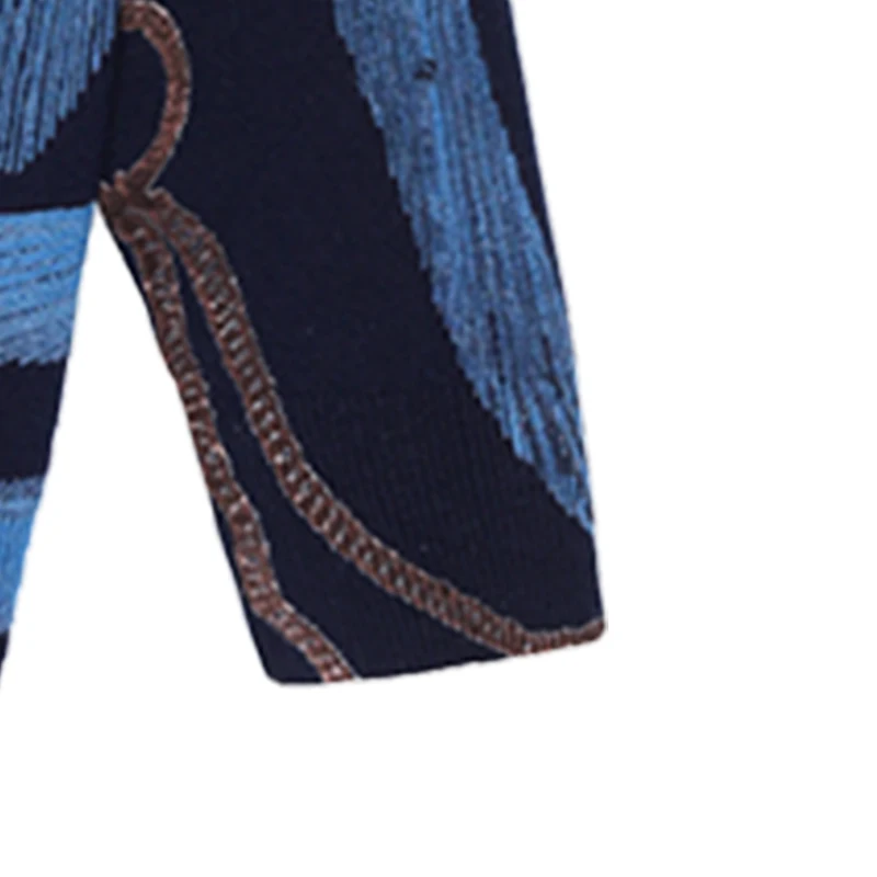 

Sweater Women Spring Autumn New Casual Pullover Women's Sweaters Knitwear Tops Retro Print Elasticity Sweater For Woman