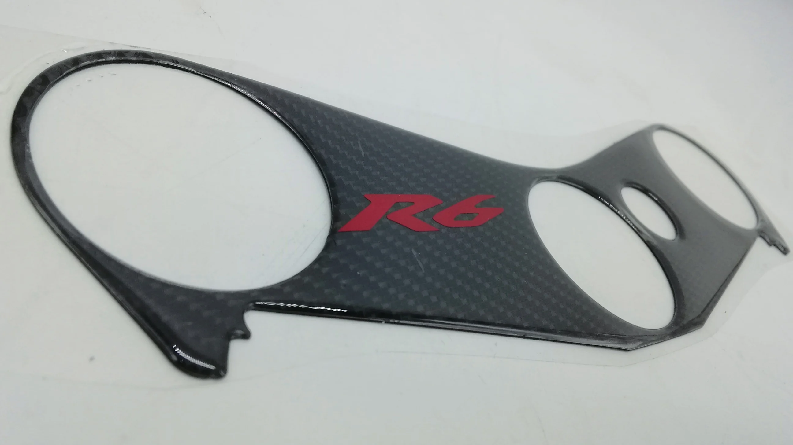 Мотоцикл углеродного волокна ADESIVI стикеры Наклейка эмблемы протектор Танк Pad для