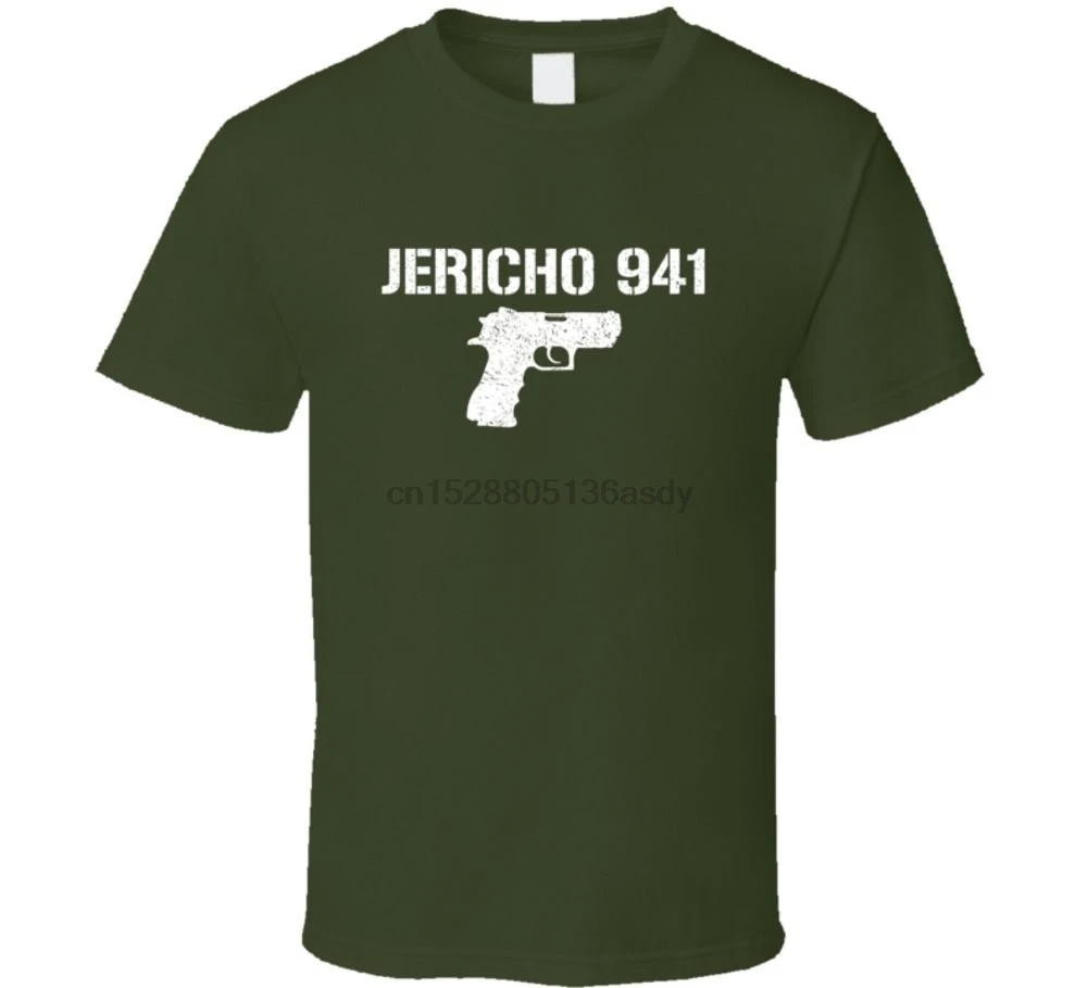Футболка Jericho 941 в стиле милитари с эффектом потертости (1)|Мужские футболки| |