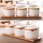 Креативная Европейская керамическая флип-банка для приправ, баночка для соли, кухонные принадлежности, коробка для приправ, горшок для приправ, конфеты для приправ