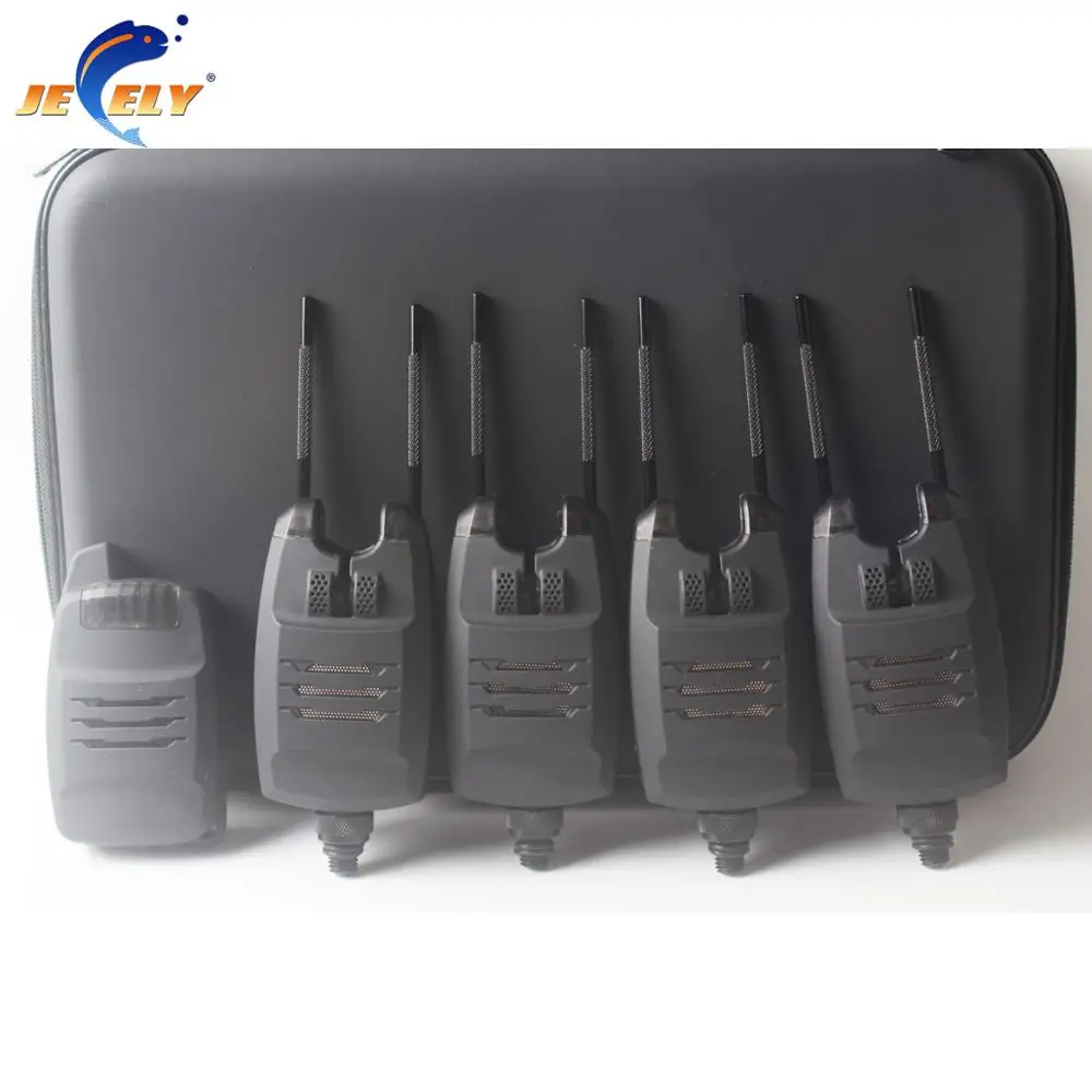 Беспроводной сигнализатор для укуса 3 светодиода ловли карпа набор сигнализации