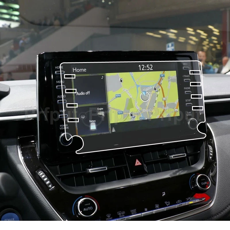Защитная пленка на экран из закаленного стекла для Toyota corolla/C-HR 2019 2020 8 дюймов |