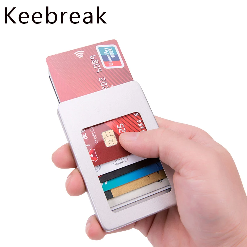 KEEBREAK ультра тонкий FRID мужской маленький мини кошелек Волшебный Кошелек