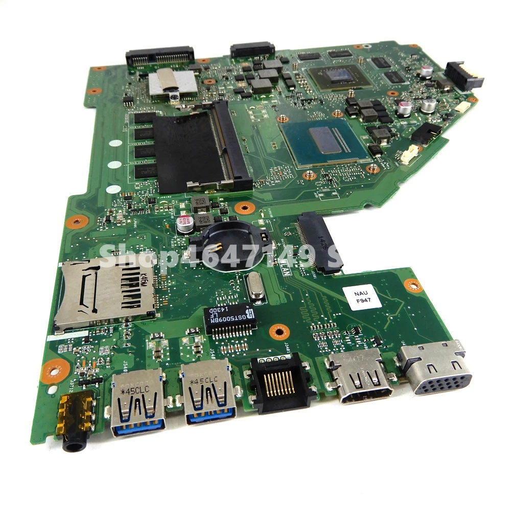 

X550JK LVDS Mainboard i5-4200CPU 4G RAM GTX850M For ASUS X550JX X550JF FX50J X550JD X550JK X550J Laptop Motherboard Test 100% ok
