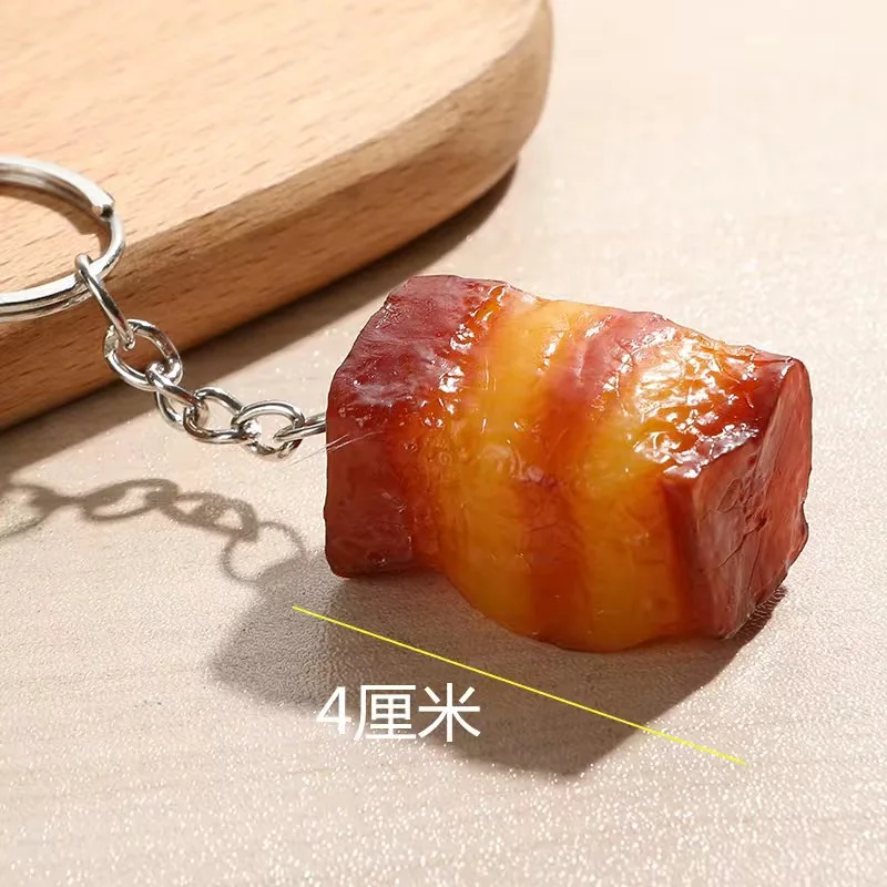 Искусственные брелки для ключей 2 шт. брелок с куриной ногой новинка подвеска