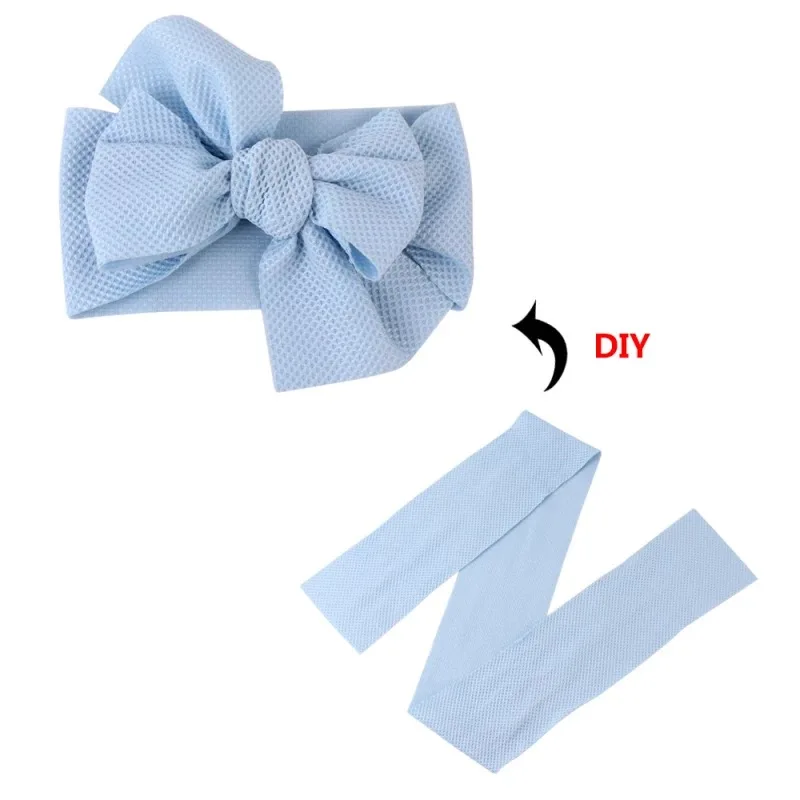 Новинка повязка на голову для маленьких девочек с бантом аксессуары Детские