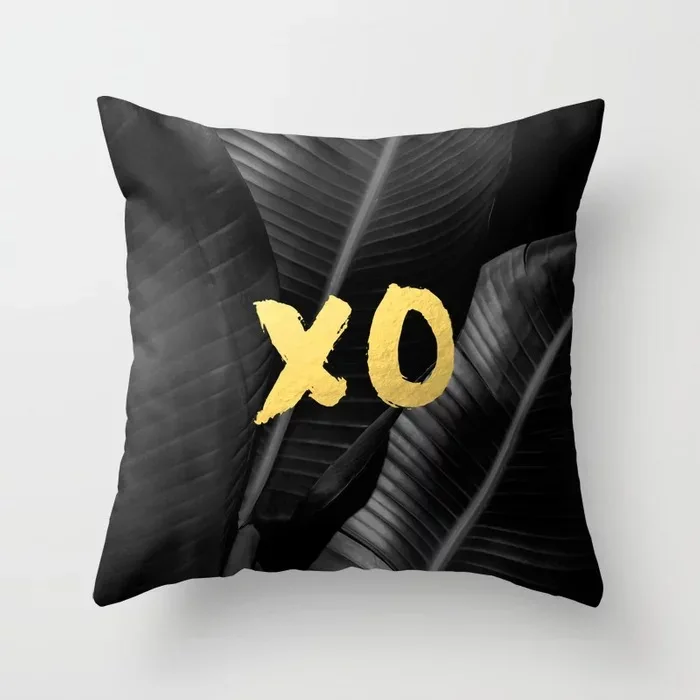 Modern Geometric Decorative Throw Pillow Cases Cushion Covers For Sofa Seat Chair Car 45x45cm Gray Yellow Color Living room | Дом и сад
