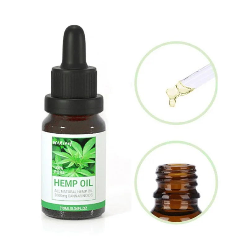 Рекомендуемый уход за кожей органические семена конопли масло 10 мл экстракт