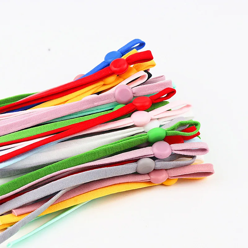 100 шт. маска швейная Эластичная лента шнур с регулируемой пряжкой Маска ушной