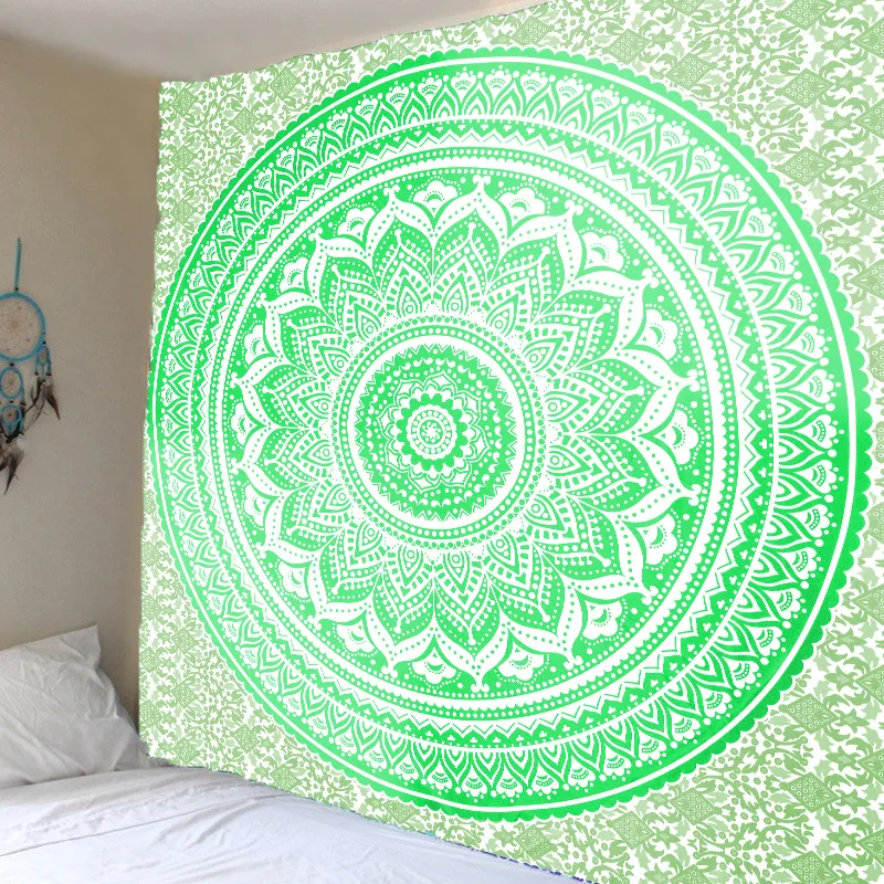 Горячая Распродажа МАНДАЛА ГОБЕЛЕН настенный индийский бохо стиль эстетическое