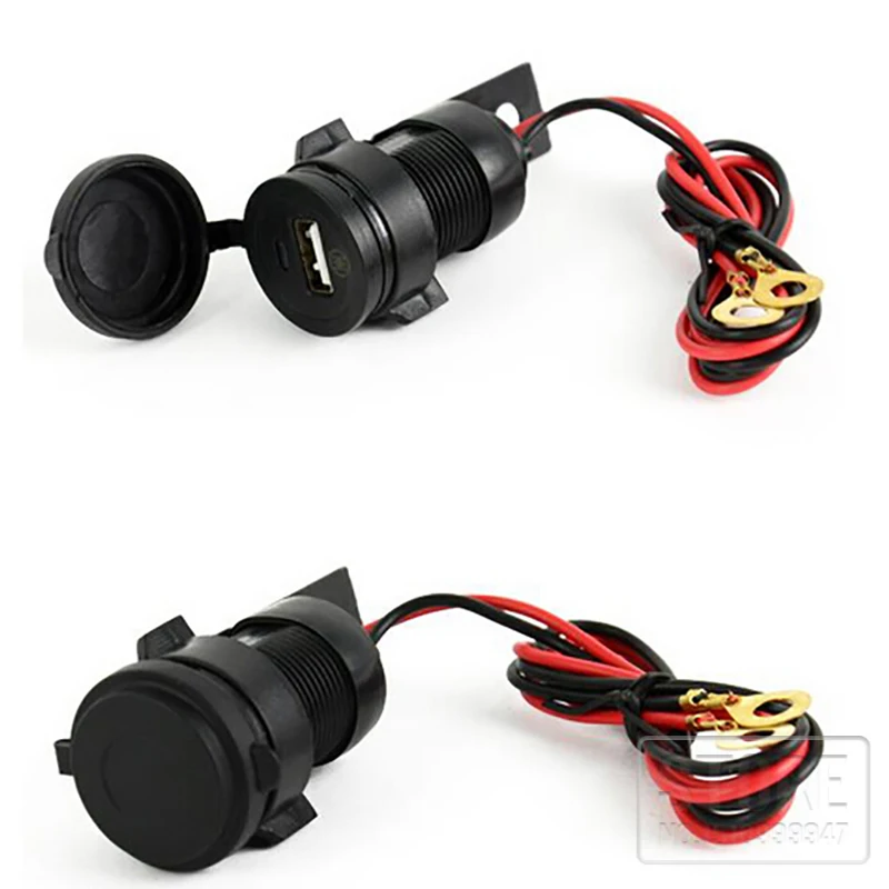 12V Водонепроницаемый мотоцикла Руль Fatbar для руль зарядное устройство мобильного