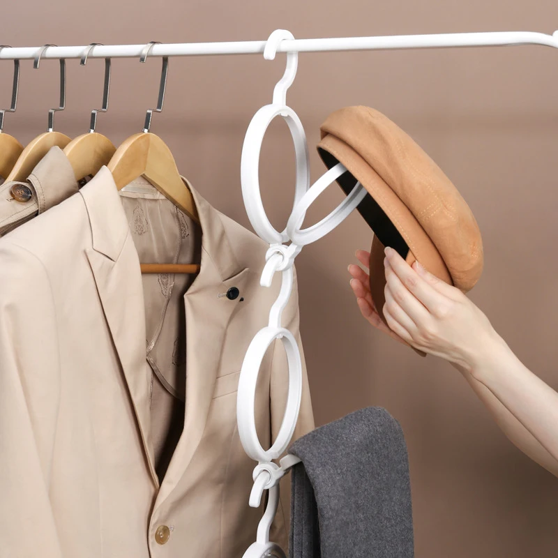 1 шт. шкаф экономия пространства Многофункциональная вешалка крючок для пальто