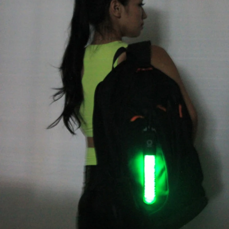 

Outdoor Night Riding Running Reflective Vest Safety Sports Vest Night Bicycle Cycling Jogging Vest Guide Light Reflective strip