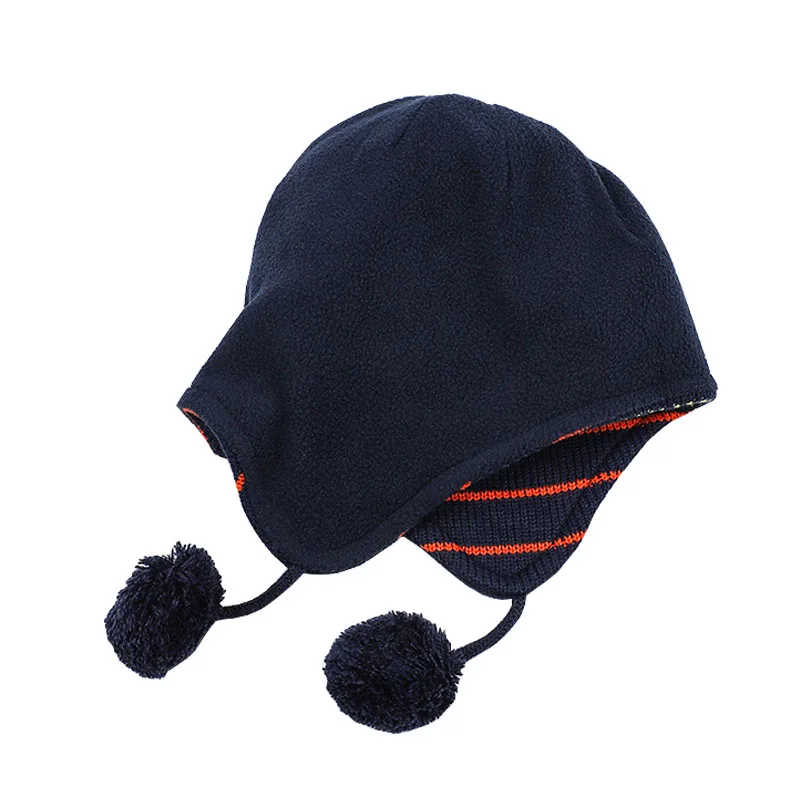 Baby Kids Winter Cotton Hat Scarf Set Cartoon Knit Cap Children Warm Scarf For Boys Beanies Hats Scarf For Girl Boy 3pcs/Set
