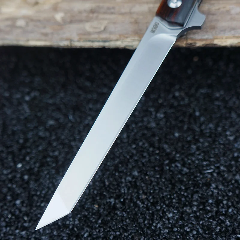 Outdoor survival folding knife ball bearing M390 steel desert iron wood camping hunting pocket knife EDC tool car multi-tool