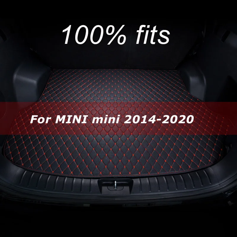 

Car trunk mat for MINI mini Hatchback four doors 2014-2020 cargo liner carpet interior accessories cover