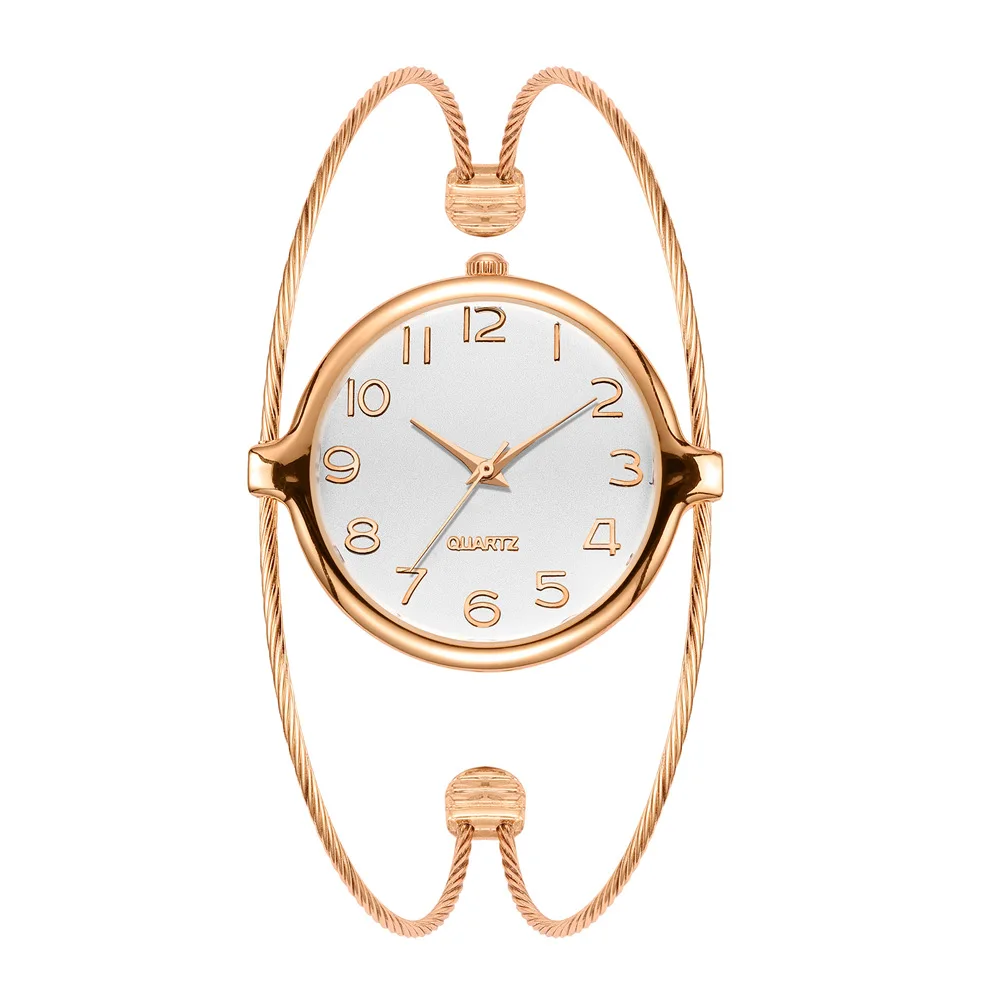 Часы наручные женские с браслетом элегантные модные повседневные Простые