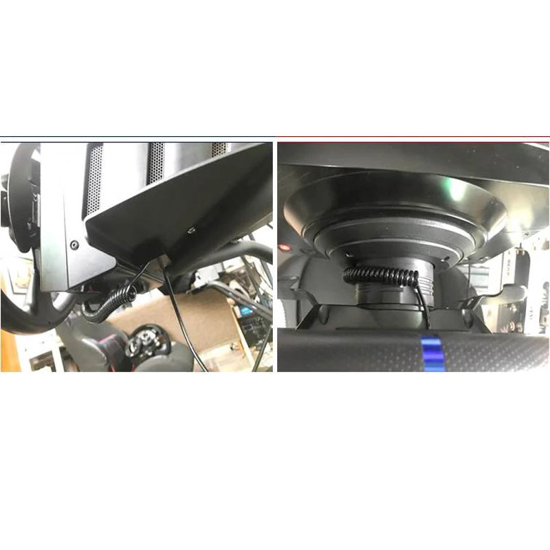 Фото Рулевое колесо для thrdmaster T300RS/GT 599 TSPC R383/P310 Simracing Car Game PC USB измеритель скорости светильник светодиодный дисплей №3