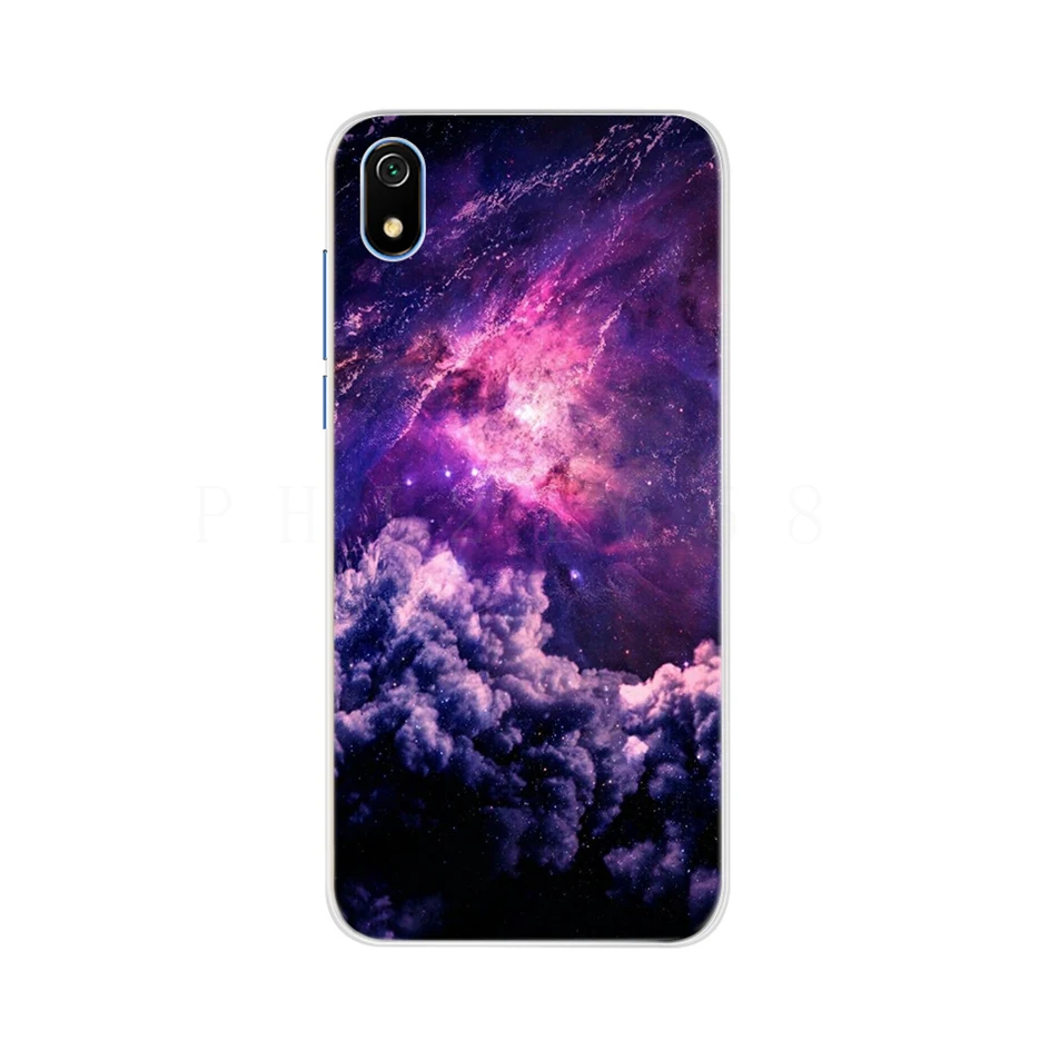 Dành Cho Xiaomi Redmi 7A Ốp Lưng Siilicone Mềm Mại Ốp Lưng TPU Cho Xiaomi Redmi 7A 7 Một Redmi7A Ốp Điện Thoại 5.45 ''Hình Mèo Dễ Thương Bao Ốp Lưng xiaomi leather case