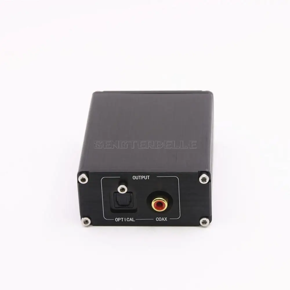 HiFi аудио CM6631 24 бит/192 кГц асинхронный USB к коаксиальному+ оптический мини декодер DAC