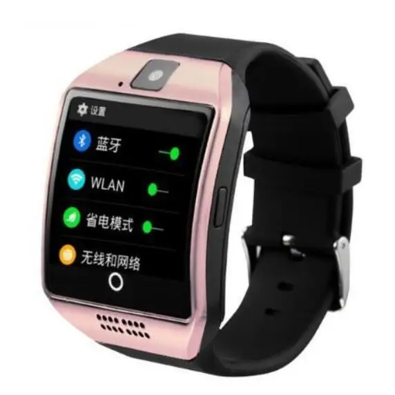 Смарт часы Q18 3G Android 4 пульсометр поддержка MTK6572 512 МБ Гб Wi Fi GPS Nano SIM карта наручные с