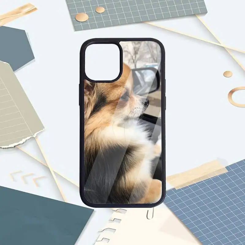 

Chihuahua dog cute Animal Phone Cases PC for iPhone 11 12 pro XS MAX 8 7 6 6S Plus X 5S SE 2020 XR Luxury brand shell funda