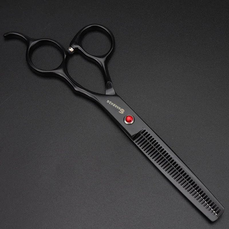 7 inch thin 20-25 7 дюймов Парикмахерские ножницы для домашних животных кошки и собаки инструменты для красоты истончение стиль набор Профессиональная машинка для стрижки волос - Цвет: 7 inch thin 20-25