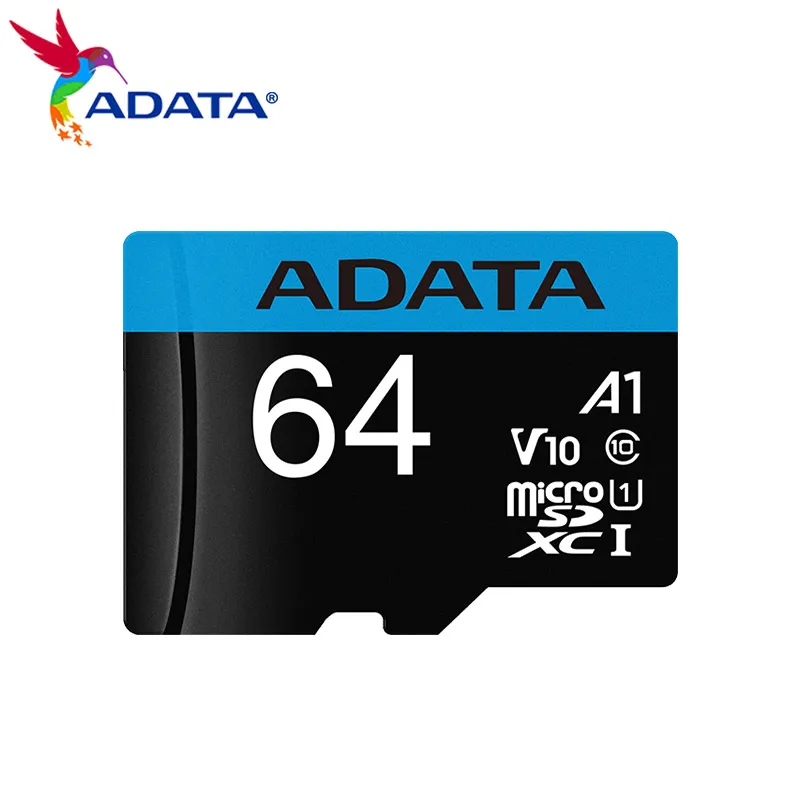 Высокоскоростная карта памяти Microsd ADATA V10 16 ГБ 32 A1 64 128 256 U1 класс 10 UHS-I TF-карта |