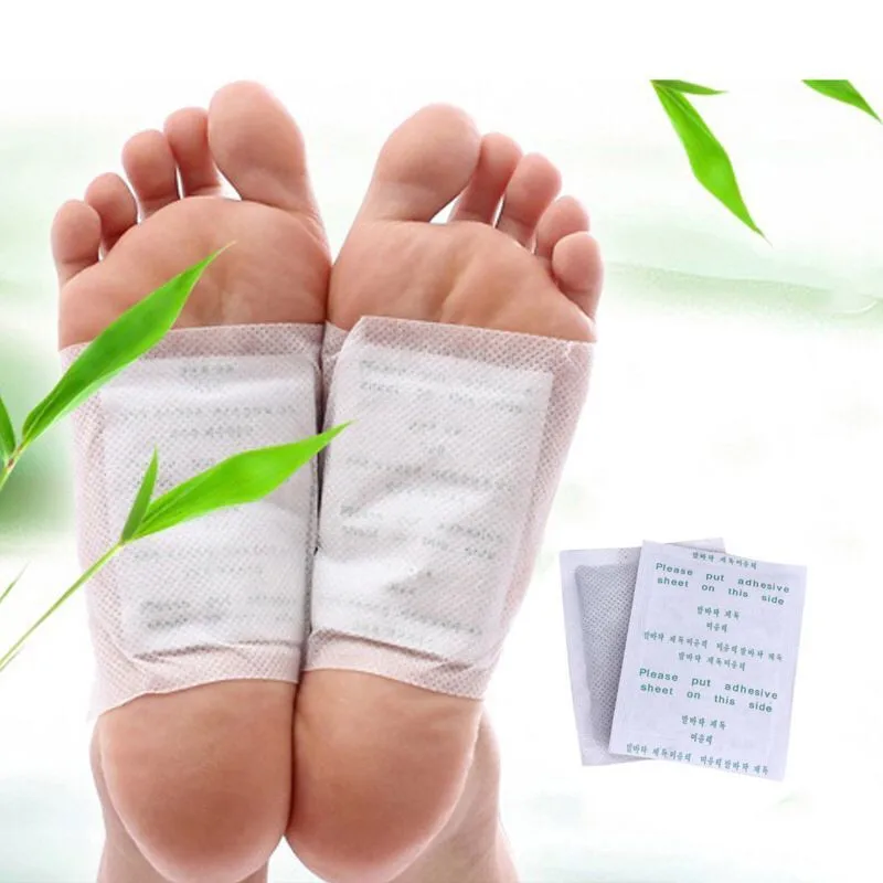 

100PCS Detox Foot Patches Artemisia Argyi Pads Toxins Feet Slimming Cleansing Herbal Body Health Adhesive Pad Weight Loss