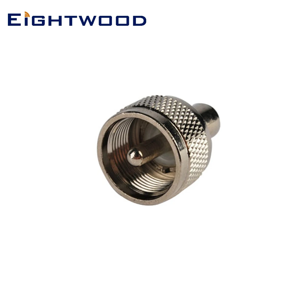 Eightwood 5 шт. устройство для подключения AV-терминала UHF SO-239 разъем SO239 штекер-гнездо
