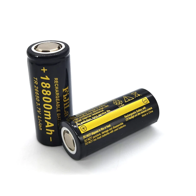 

100% Original New Battery For 26650A 3.7V 18800mAh High Capacity 26650 Li-ion Rechargeable Battery