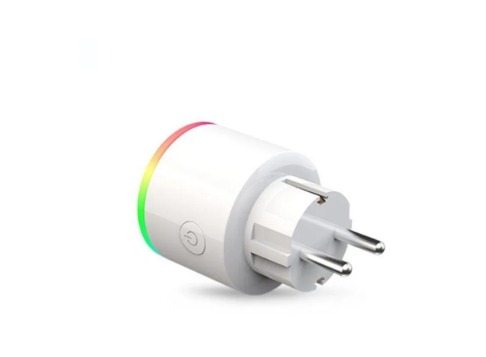 AVATTO 16A ЕС RGB wifi умная вилка с монитором питания, wifi Беспроводная умная розетка с Google Home Alexa Голосовое управление