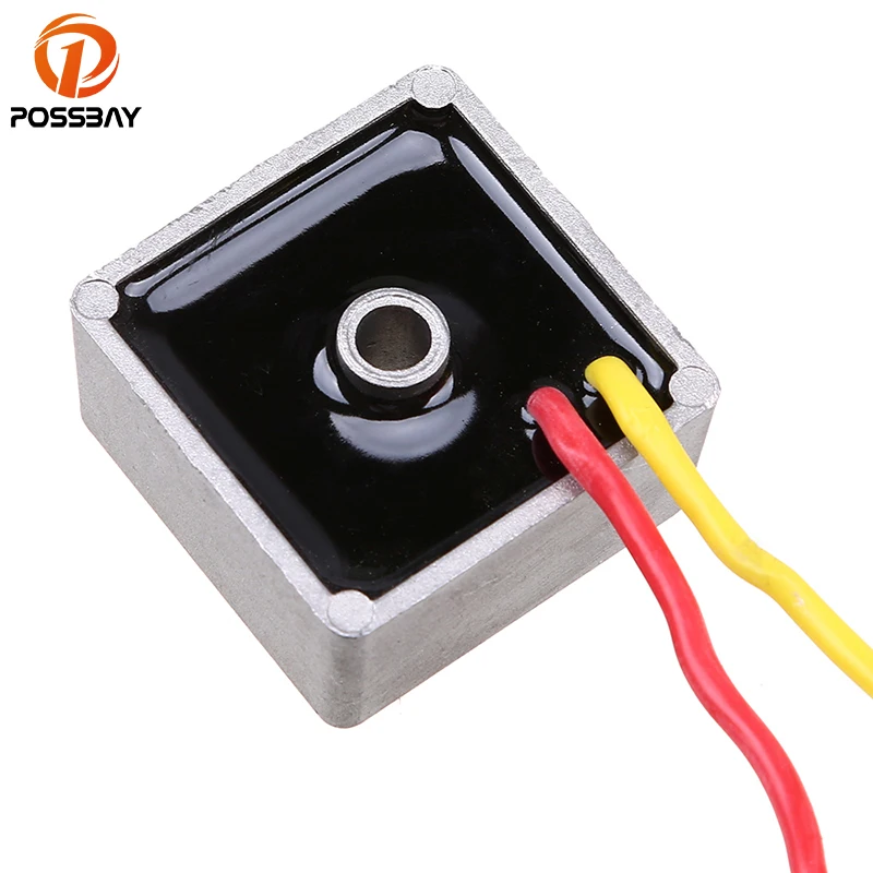 Винтажный Алюминиевый выпрямитель регулятора напряжения POSSBAY для мотоцикла