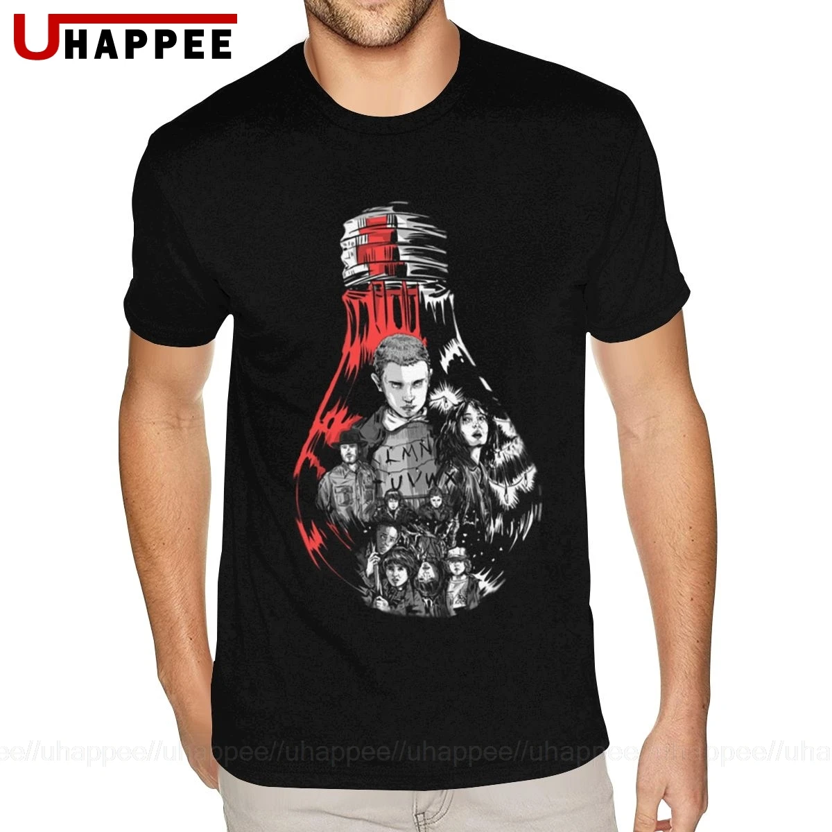 Футболка мужская с 3D принтом очень странные дела|Мужские футболки| |