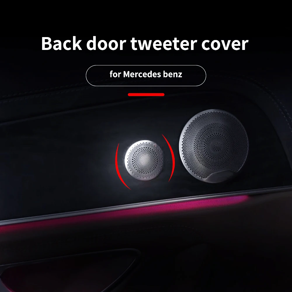 Накладка на чипсет для задней двери автомобиля подходит Mercedes Benz W213 W205 GLC AMG E C Class