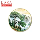 Наборы для вышивки крестом, наборы для вышивки с печатным рисунком, 11ct-холст для домашнего декора живописи, пейзаж полный CKS0030