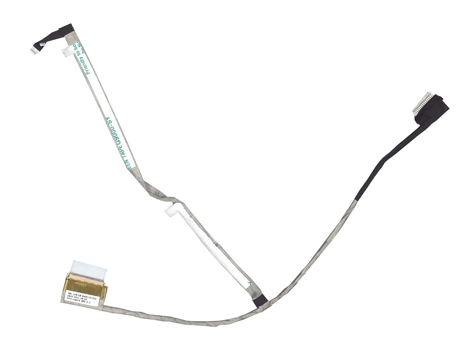 Шлейф матрицы для Samsung NP300E5C, NP300E5X, NP300E5Z, NP305E5A, p/n: BA39-01134A, BA39-01228A, BA39-01228B, BA39-01117A (40-pi