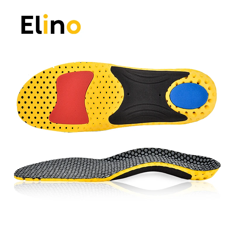 

Ортопедические стельки Elino, поддержка свода стопы, для плоскостопия, Эва, амортизация, спортивные вставки для обуви, дышащие, для мужчин и же...
