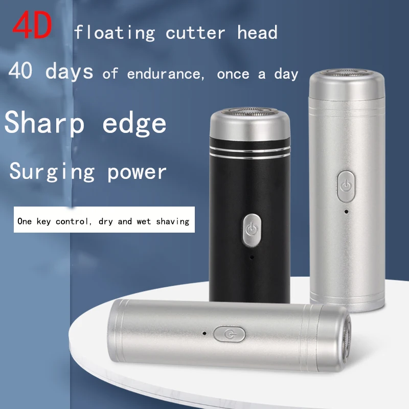 

Car Protable Mini Child Electric Shaver For Men Razor Summer Travel Nose Hair Trimmer Gift For Father Boyfriend And Husband USB