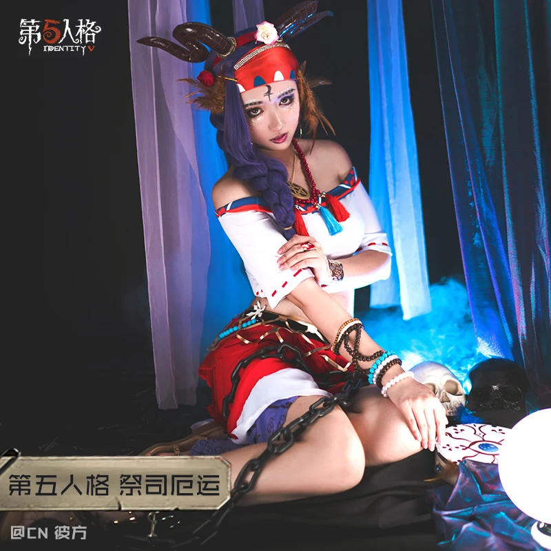 Женский костюм для косплея Fiona Gilman сексуальное Цыганское Платье милая этническая