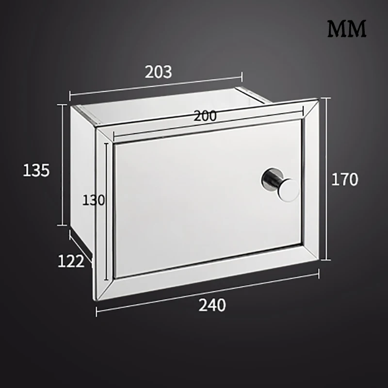 Держатель для туалетной бумаги из нержавеющей стали
