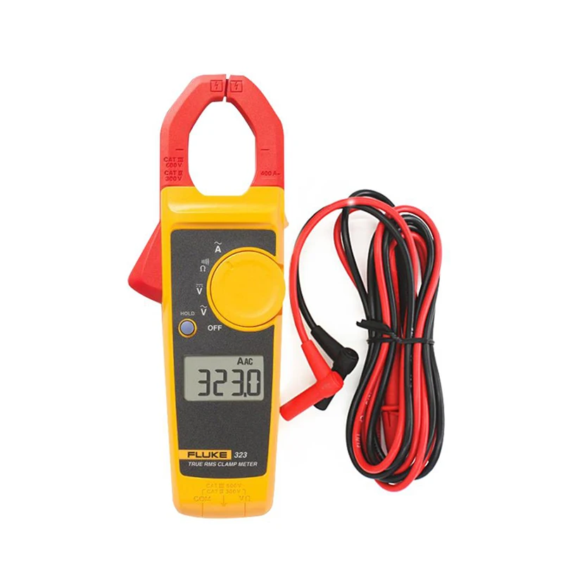 100% оригинал Fluke 323 True RMS токометр и тестер напряжения переменного тока мультиметр